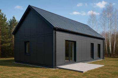 Weterynarz badający psa